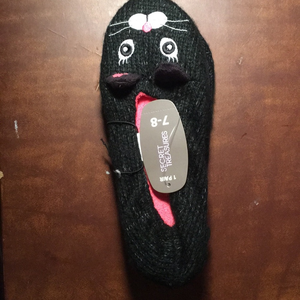 Cat slippers!